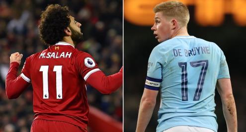 دي بروين يعترف: ربما صلاح سيفوز بجائزة لاعب العام